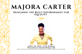 Majora Carter Earth Week Keynote Speaker